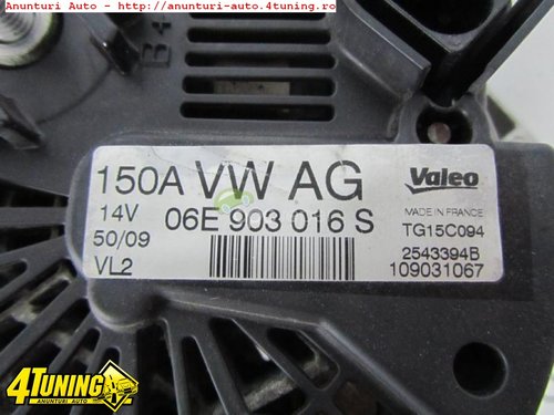 Alternator original Audi A4 8K A5 8T Q5 8R V6 FSI cod 06E903016S