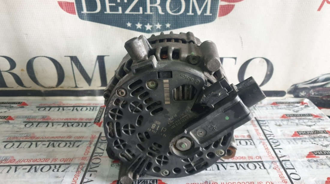 Alternator original CITROËN C5 III 2.7 HDi 204cp cod piesa : 9657129680