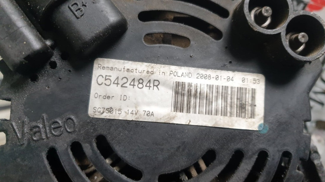 Alternator original Peugeot 206 1.4 16V 88cp cod piesa : 437355