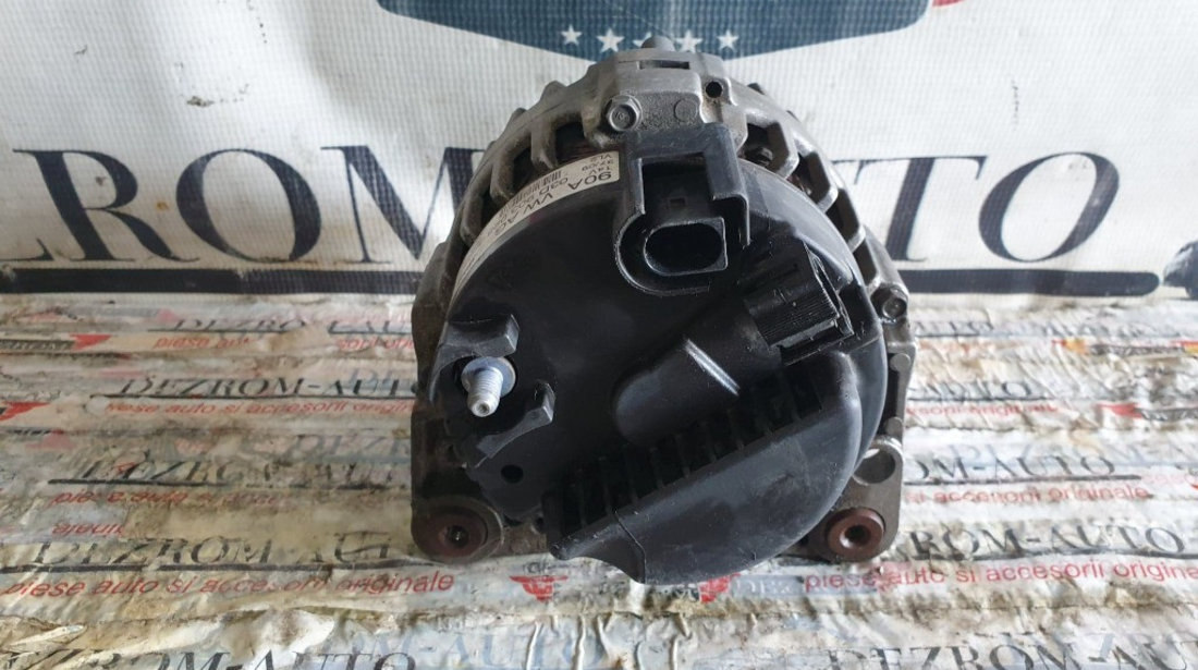 Alternator original Seat Ibiza IV 1.2i 70 cai motor BZG cod piesa : 03D903025J