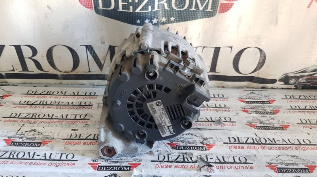 Alternator original Valeo 180A BMW seria 1 E81 120d 2.0 163 CP cod 7802261