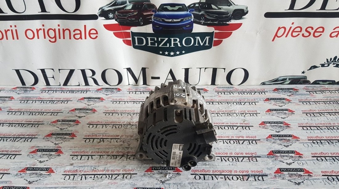 Alternator original Valeo 80A Citroen C4 2.0 16V 136/140/143CP 9649611480