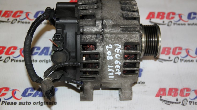 Alternator Peugeot 208 1.6 HDI cod: 9678048880 model 2014