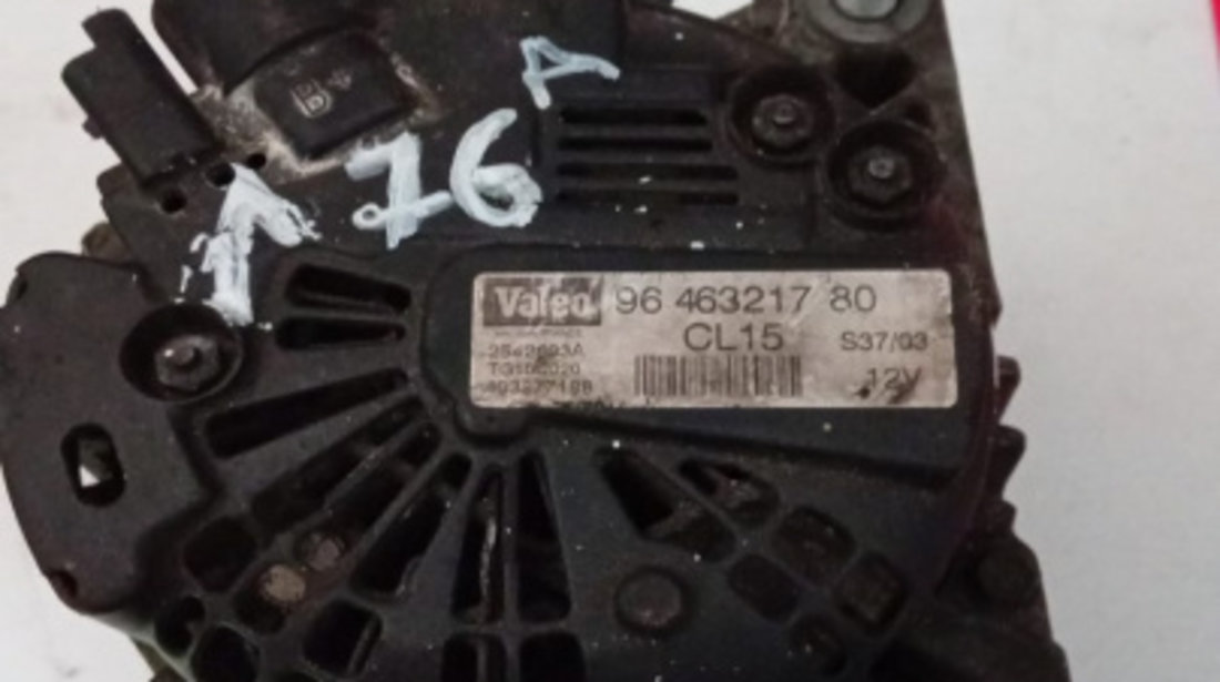 Alternator Peugeot 307 1 1.6 9646321780/ CL15 9646321780/CL15 Peugeot 307 [2001 - 2005] Hatchback 3-usi 1.6 HDI MT (90 hp)