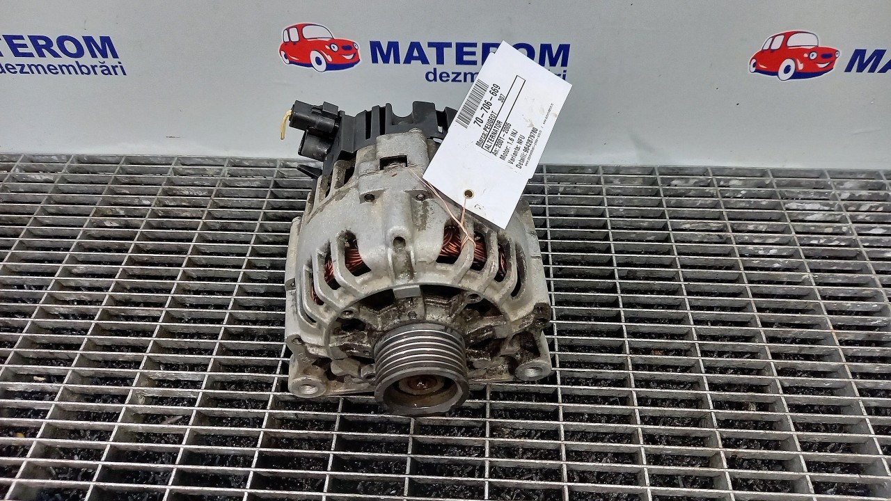 ALTERNATOR PEUGEOT 307 1.6 INJ - (2001 2005)
