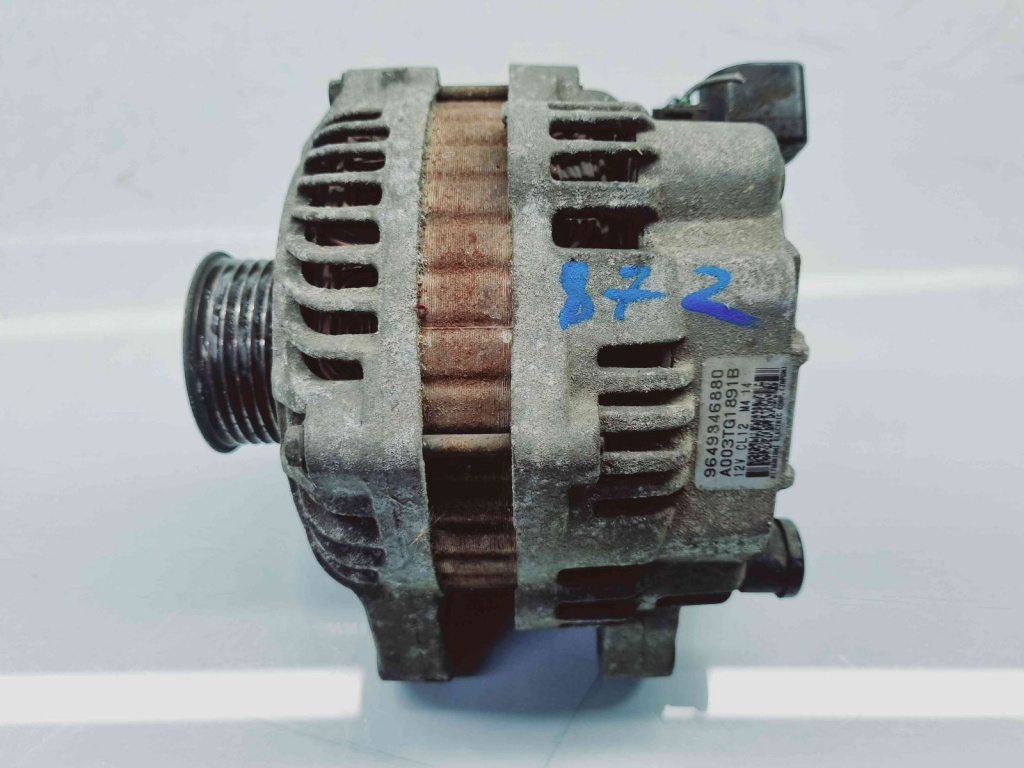 Alternator Peugeot 307 CC (3B) [Fabr 2003-2009] 9649846880 2.0 Benz RFJ 103KW / 140CP