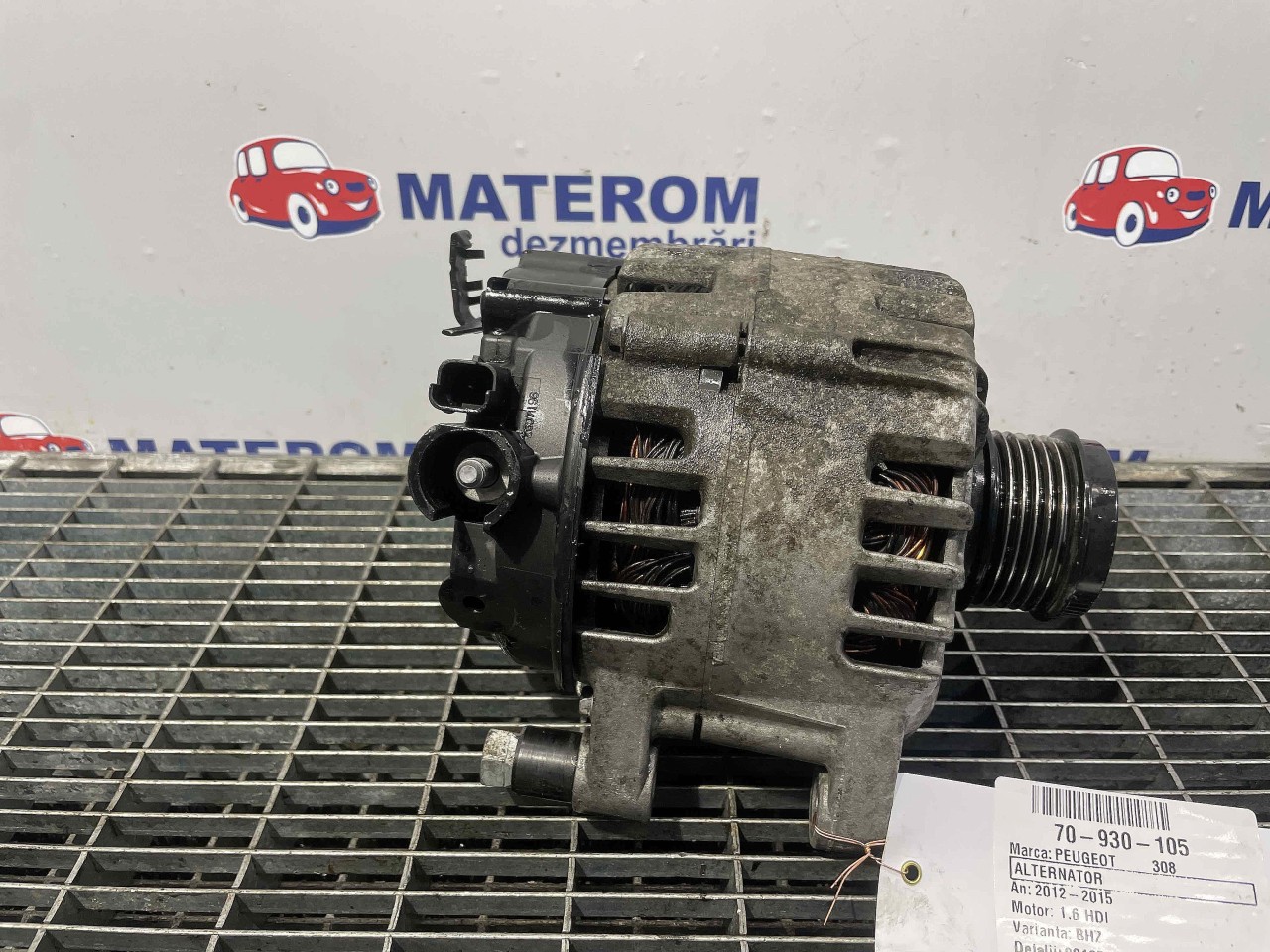 ALTERNATOR PEUGEOT 308 1.6 HDI - (2013 2018)