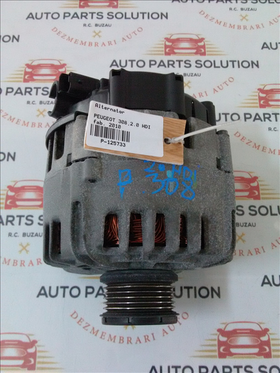 Alternator PEUGEOT 308,2.0 HDI fab. 2010