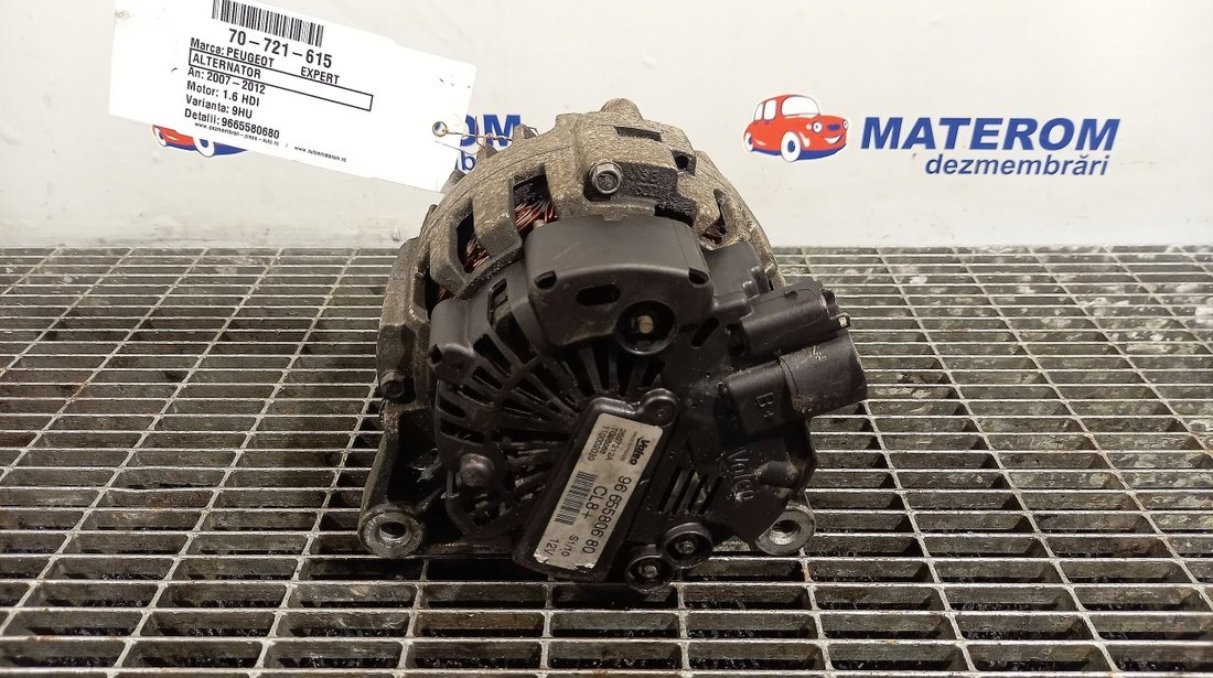 ALTERNATOR PEUGEOT EXPERT EXPERT 1.6 HDI - (2007 2012)