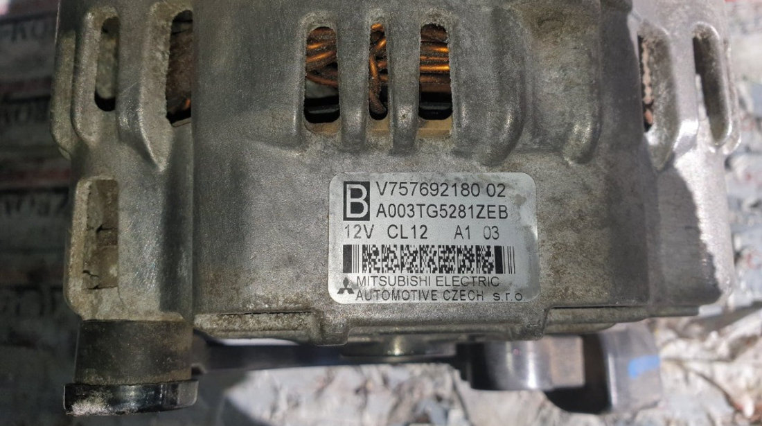 Alternator Peugeot RCZ 1.6 THP 150cp cod piesa : V75769218002