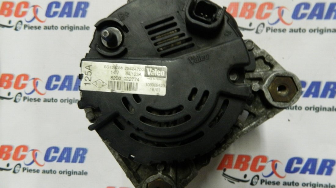 Alternator Renault Kangoo 1.5 DCI 14V 123A cod: 8200022774