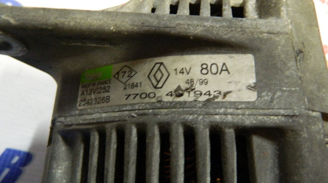 Alternator Renault Laguna 1 1.9 DTI cod: 2542326B