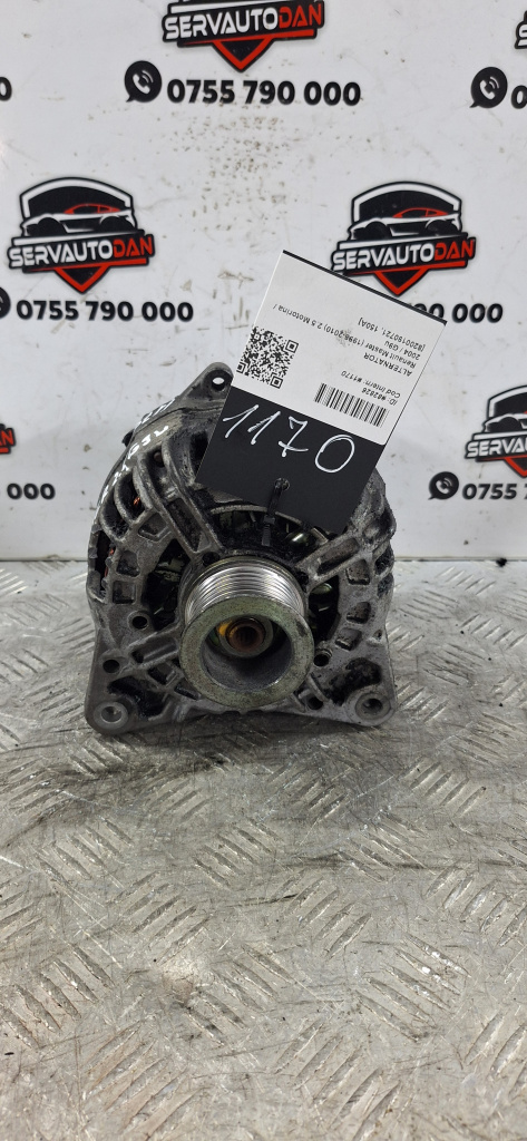 Alternator Renault Master (1998-2010) 2.5 Motorina 2004, 8200190721 / 150A