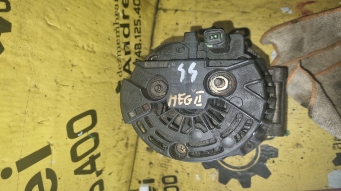 Alternator Renault Megane 2 1.5 dci 0124415038 8200438148/0124415038 Renault Megane 2 [2002 - 2006] Hatchback 3-usi 1.5 dCi MT (100 hp)