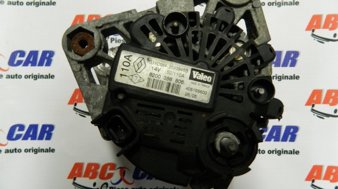 Alternator Renault Megane 2 1.5 DCI 14V 120A cod: 8200386806 model 2004