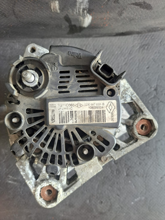 Alternator Renault Megane 2 Renault Scenic 2 1.6 - COD 8200667619B