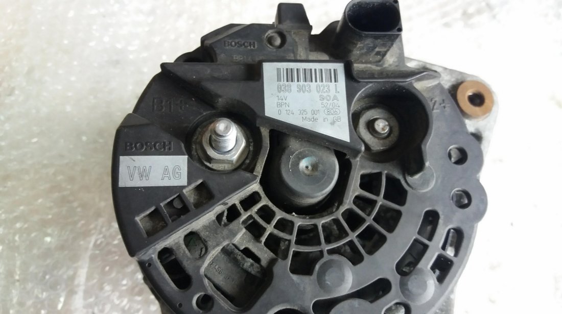 Alternator skoda fabia 1 vw golf 4 polo seat ibiza 1.9 tdi asz 2003-2008 038903023l