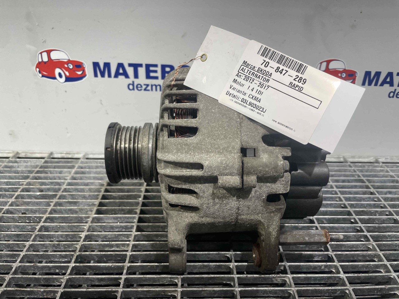 ALTERNATOR SKODA RAPID RAPID 1.6 TDI - (2012 2017)