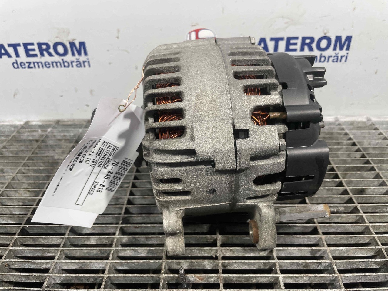 ALTERNATOR SKODA SUPERB 2.0 TDI - (2008 2013)