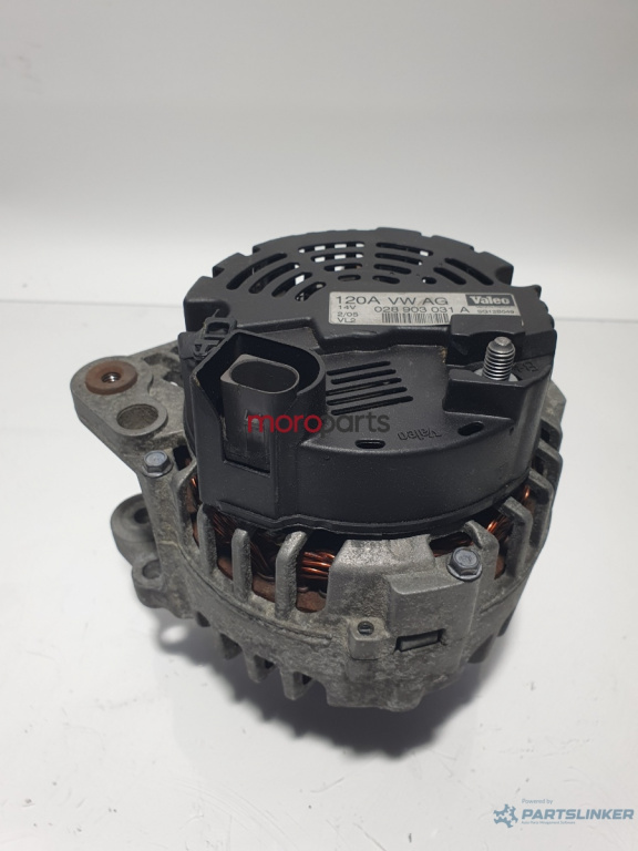 Alternator SKODA SUPERB 3U4 2001 - 2008 TDI AVF, AWX Valeo Sg12b049 028 903 031 A