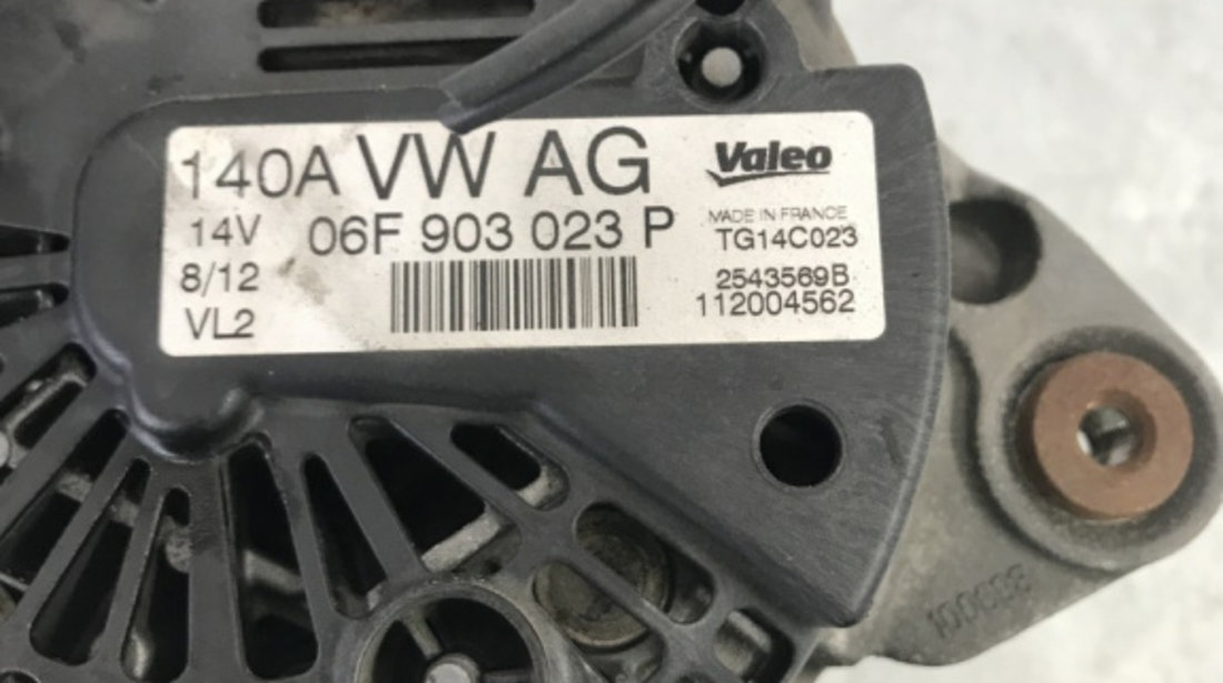 Alternator Skoda Superb Combi 2.0 TDI DSG Automat, 140cp sedan 2012 (06F903023P)