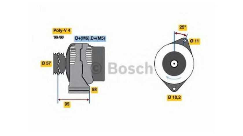 Alternator Smart CABRIO (450) 2000-2004 #2 0002801V003