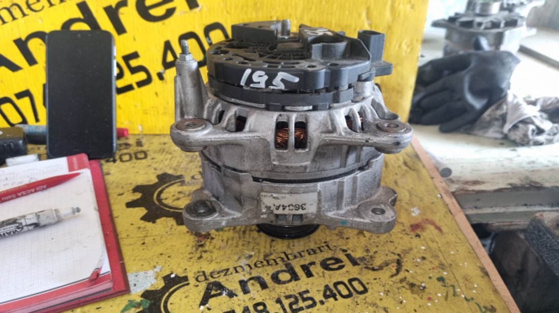 Alternator Suzuki Swift 3 1.3, 3140084A01 / A5TB1291ZE 3140084A01/A5TB1291ZE Suzuki Swift 3 [2004 - 2010] Hatchback 3-usi 1.3 MT (92 hp)