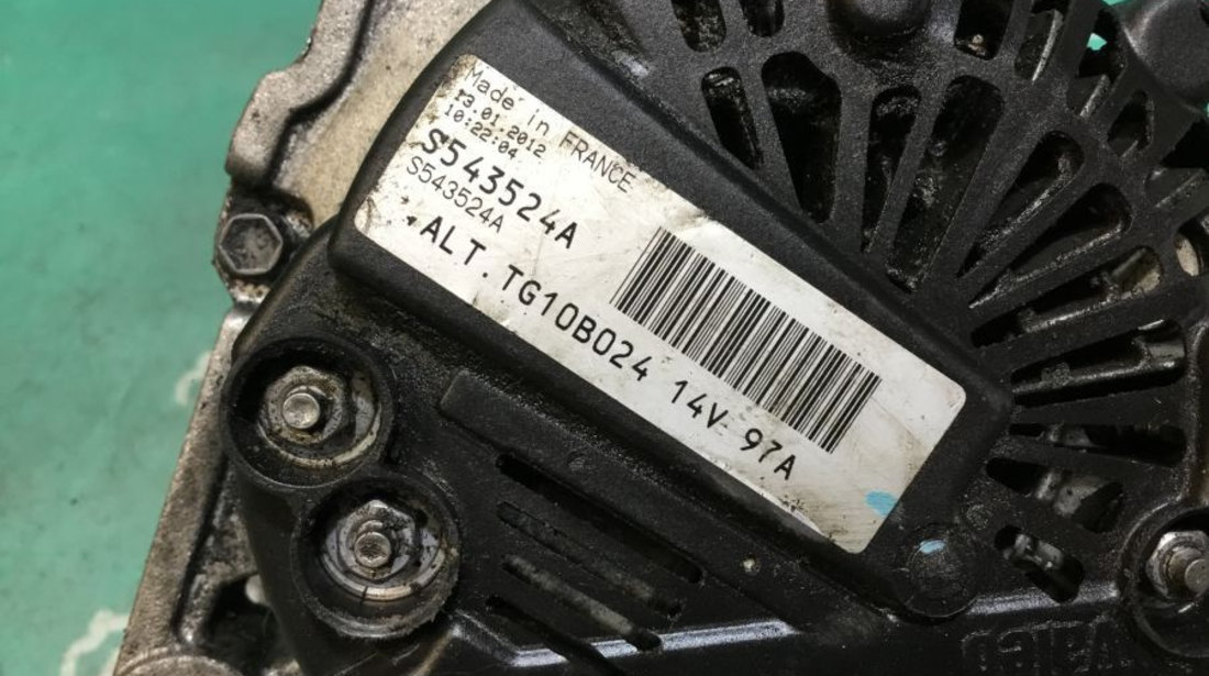 Alternator Tg10b024 2.0 HDI Pana in 2006 Peugeot BOXER bus 244,Z 2002