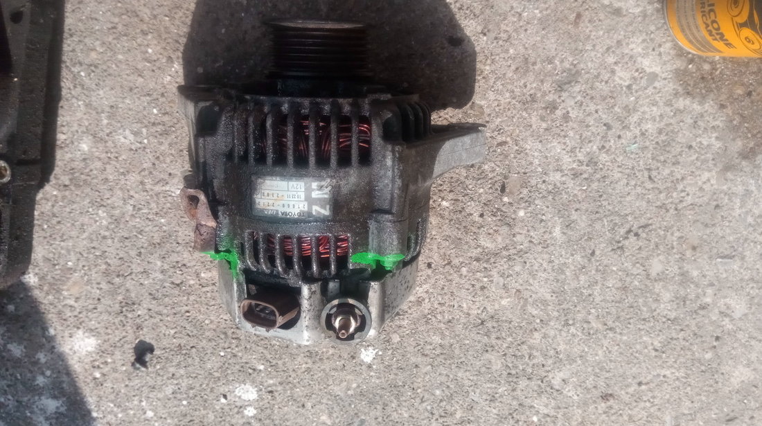 Alternator Toyota Avensis Corolla Rav4 Celica,1ZZ-FE,1.8 benzina,127 cp.cod:27060-22130