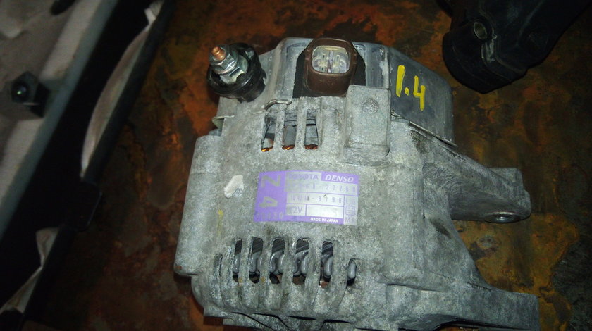 Alternator,Toyota,Corolla,Avensis,1.4,1.6,1.8,cod,27060-22260,104210-8190,Denso