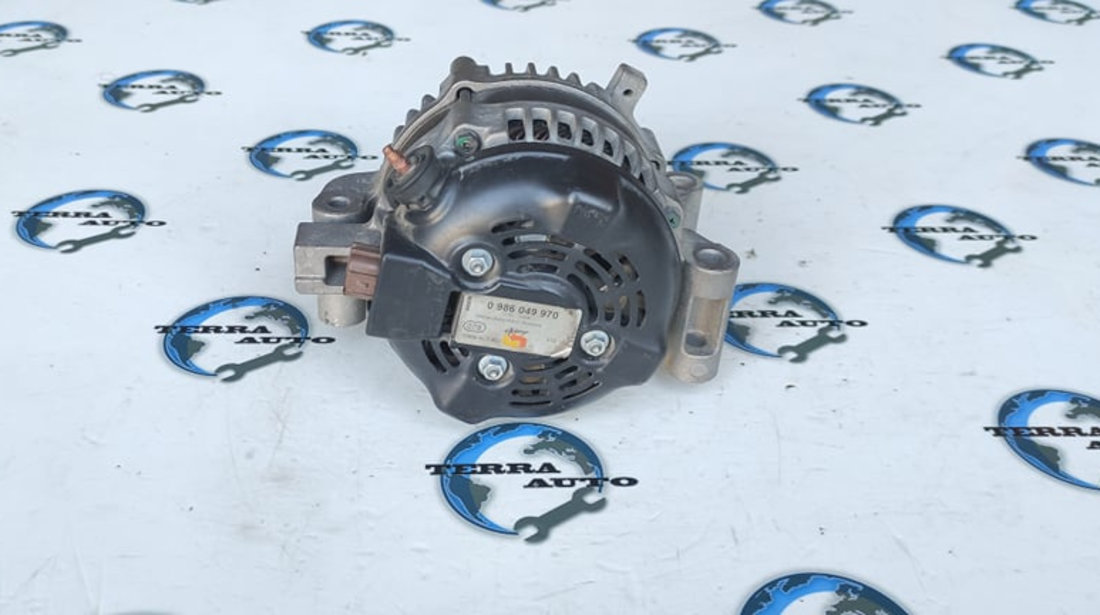 Alternator Toyota Corolla (E15) 2.0 D-4D cod: 0986049970