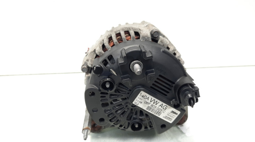 Alternator Valeo 140A, cod 06F903023C, VW Eos (1F7, 1F8), 2.0 TDI, BMM (pr:110747)