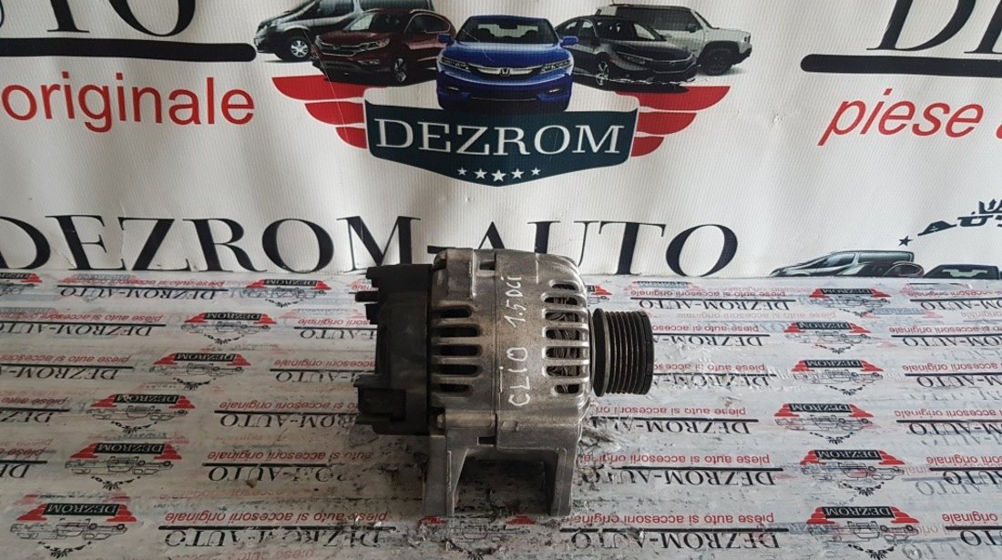 Alternator Valeo original 110A Dacia Duster 1.6 16v 4x4 105cp 8200386806