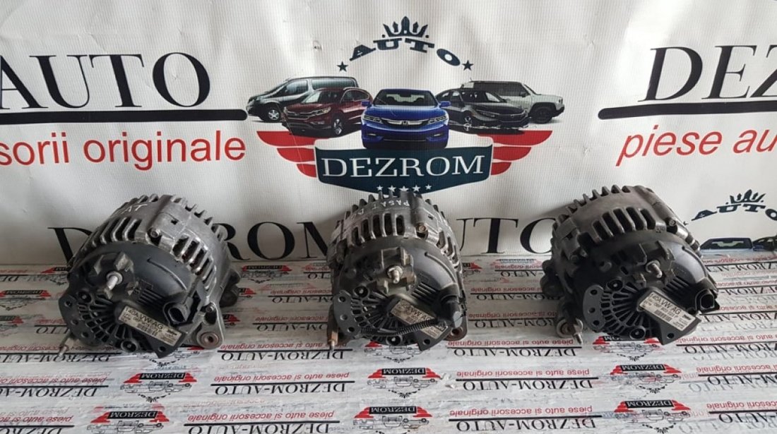 Alternator Valeo original 140A Skoda Superb 2 2.0TDi 140 / 170cp 06f903023p