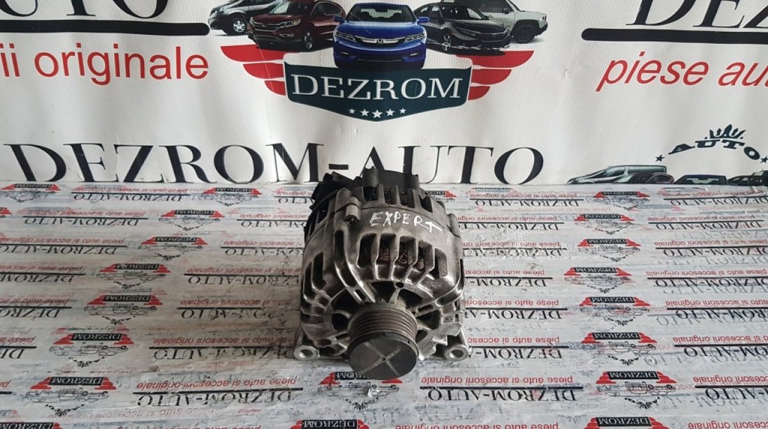 Alternator Valeo original 150A Citroen Berlingo 2 1.6HDi 75/90/92/112cp 9678048880