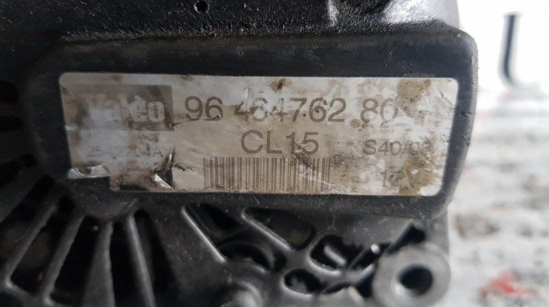 Alternator Valeo original 150A Citroen C1 1.4HDi 54cp 9646476280