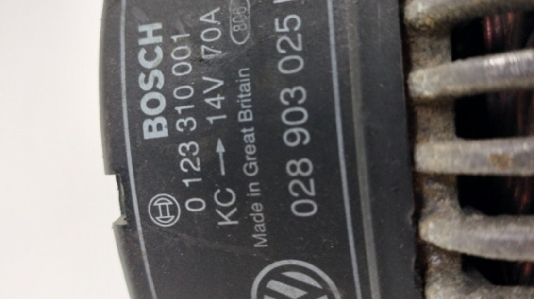 Alternator Volkswagen Golf 3 1.9 TDI 028903025H OEM 028903025H