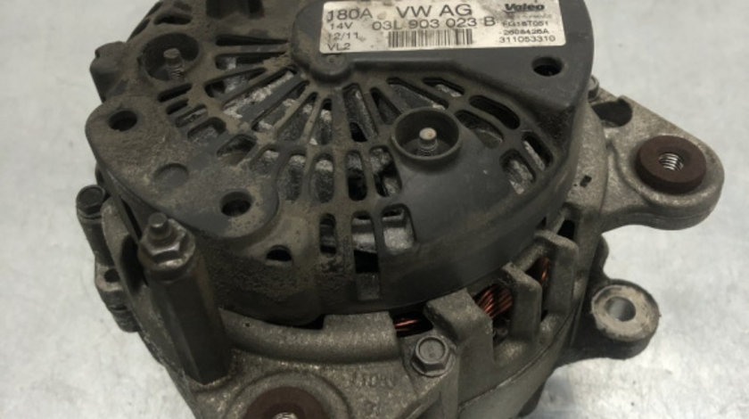 Alternator Volkswagen Passat B7 Variant 2.0 TDI DSG Automat, 170cp sedan 2012 (03L903023B)