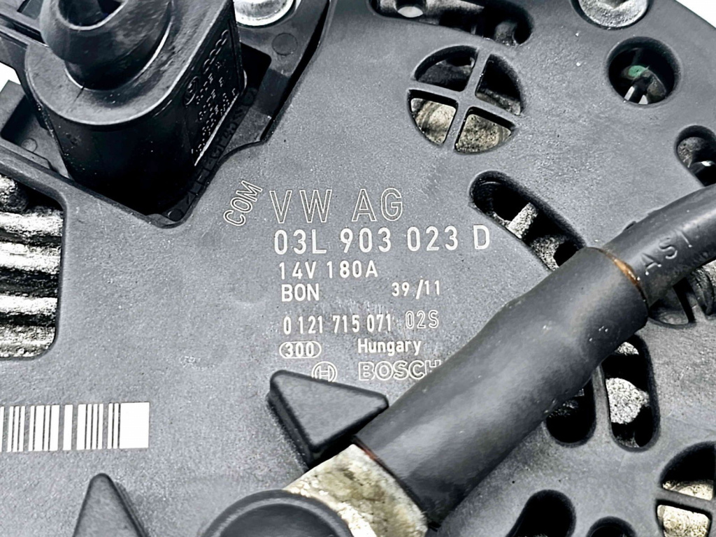 Alternator Volkswagen Passat CC (357) [Fabr 2008-2012] 03L903023D 2.0 TDI CFFB 103KW / 140CP