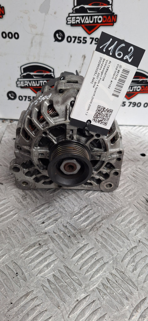 Alternator Volkswagen Polo 4 facelift (2005-2009) 1.2 Benzina 2007, 03D903025J / 90A