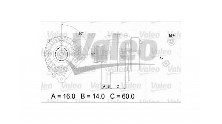 Alternator Volkswagen VW PASSAT (3B3) 2000-2005 #2 010550