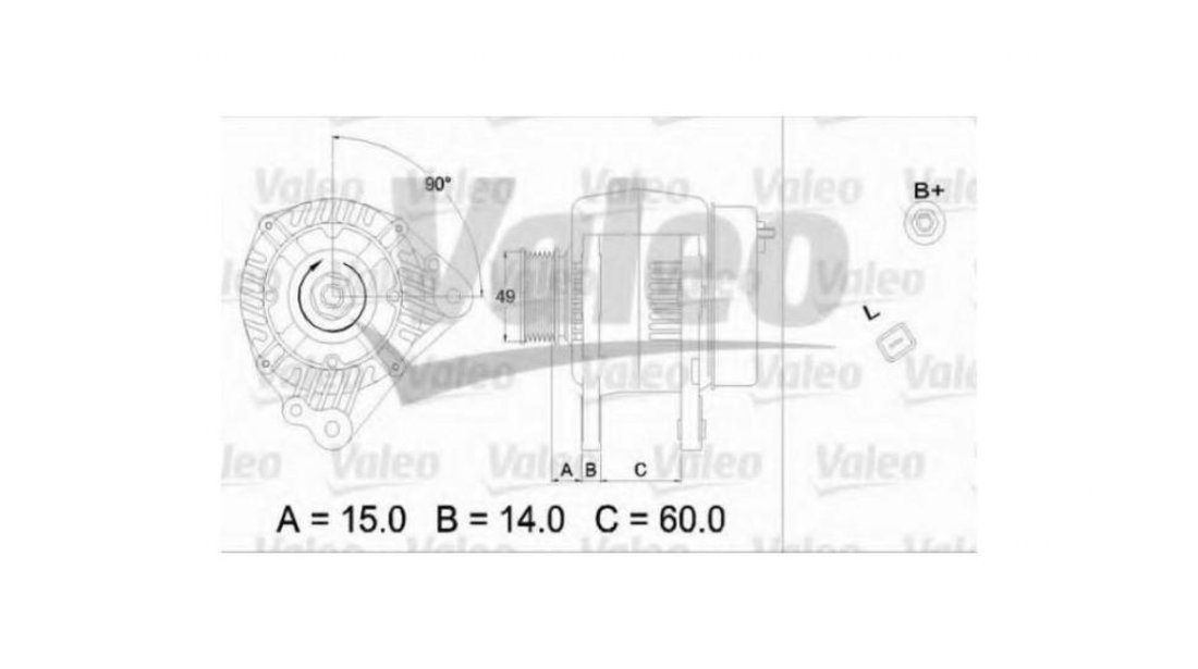Alternator Volkswagen VW TRANSPORTER Mk V caroserie (7HA, 7HH, 7EA, 7EH) 2003-2016 #2 011505