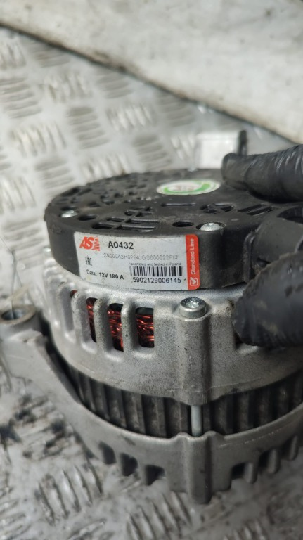 Alternator Volvo XC90 XC70 XC60 2.4 D cod motor D5244T17 transmisie automata,an 2013