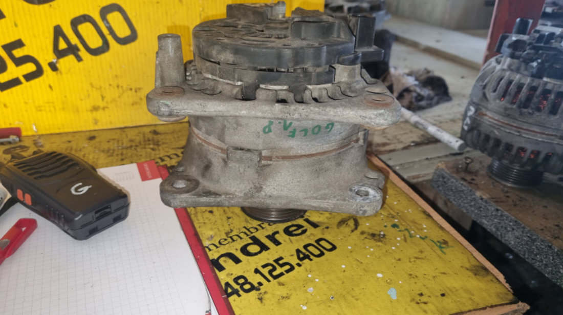 Alternator VW Golf 4 1.4 028903028D 028903028D/0124325003 Volkswagen VW Golf 4 [1997 - 2006] Hatchback 5-usi 1.4 MT (75 hp)