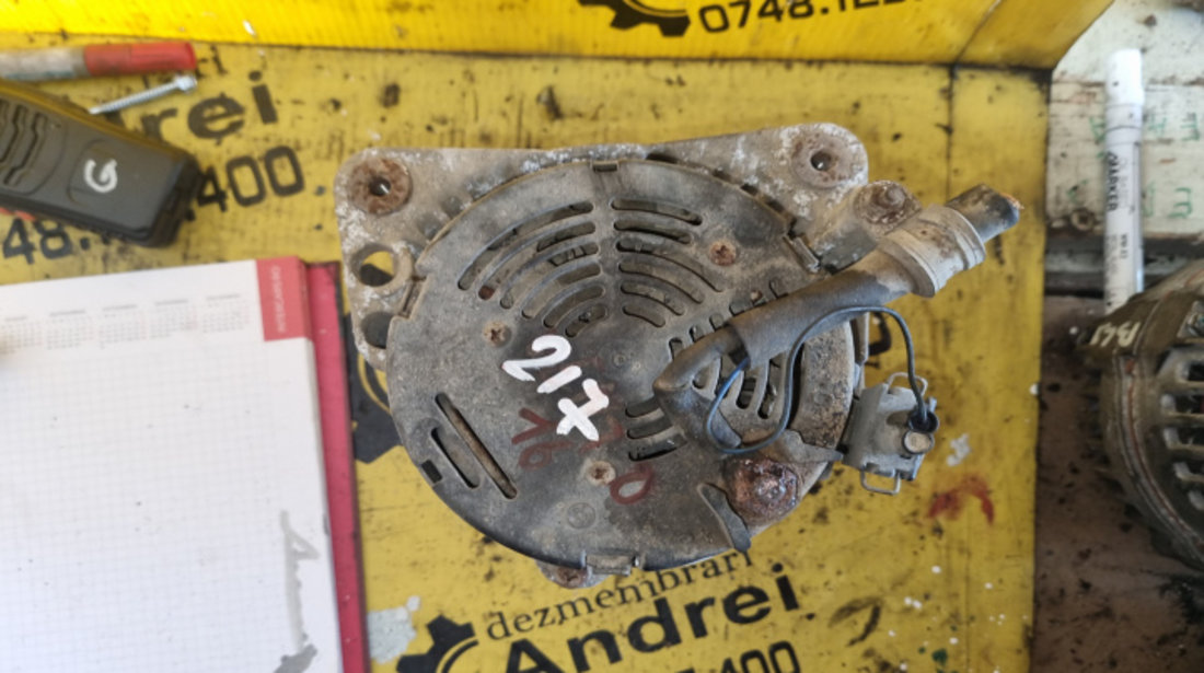 Alternator Vw Golf 4 1.9 tdi 028903028E 028903028E/0124515010 Volkswagen VW Golf 4 [1997 - 2006] Hatchback 5-usi 1.9 TDI 4Motion MT (131 hp)