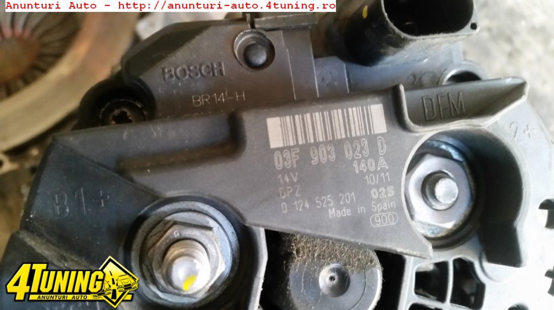 Alternator VW Golf 6 1.2 TSI CBZ 2010 2011 2012 2013