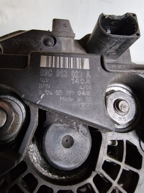 Alternator Vw Golf 6 1.4TSI CAXA 140A cod 03C903023A
