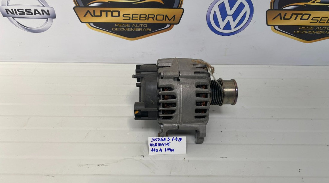 Alternator VW Golf 7 1.4 benzina 110A cod-04E 903 015