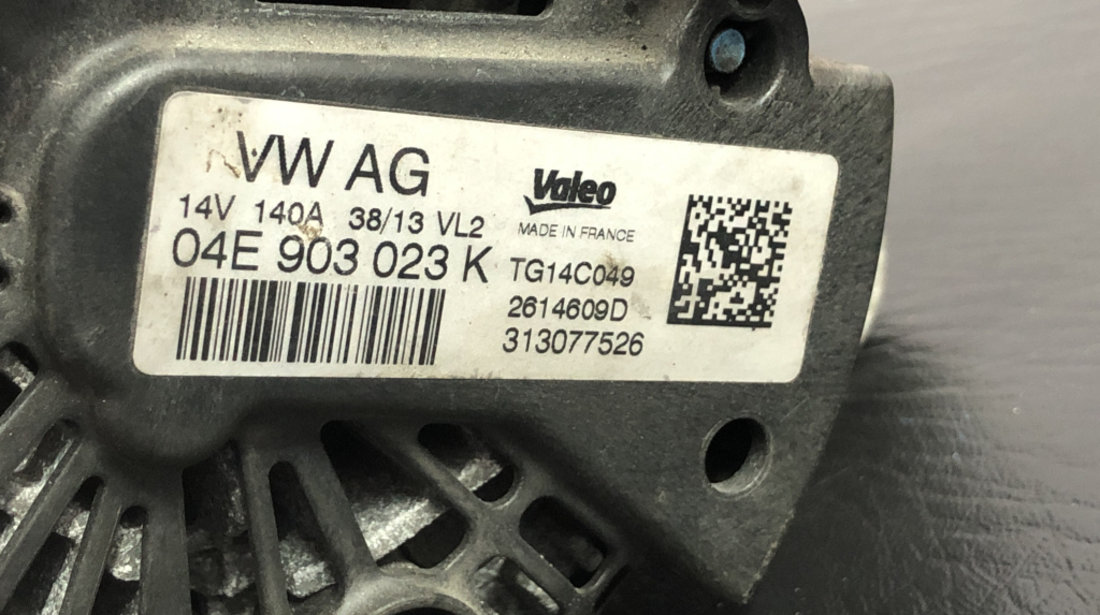 Alternator VW Golf 7 1.4TSI Manual sedan 2014 (04E902023K)