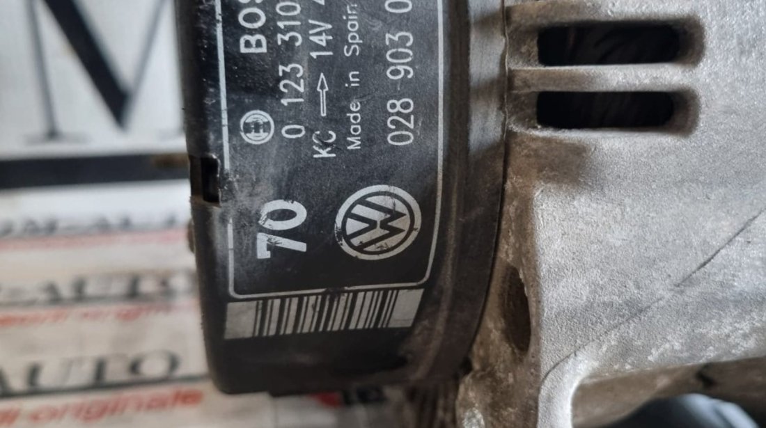 Alternator VW Golf III 2.0 GL 107cp cod piesa : 028903025H